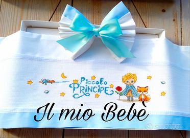 Lenzuolino per culla/carrozzina Piccolo Principe 
