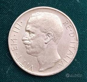 10 lire "Biga" 1928 Vittorio Emanuele III