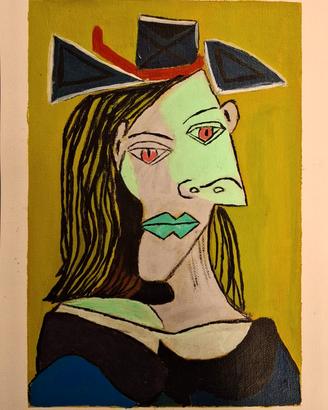 Dipinto in acrilico - Omaggio a Picasso