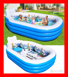 Piscina Gonfiabile Rinforzata 320x190x64cm NUOVA