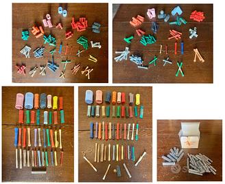 Lotto bigodini rulli per capelli parrucchieria