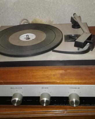 Giradischi amplificato Lesa vintage