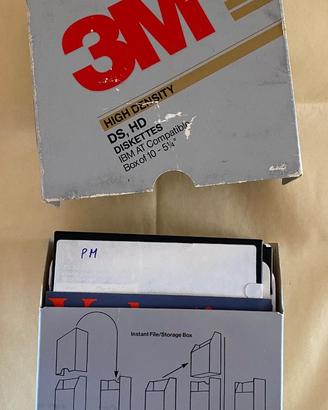 Lotto 10 Floppy disk da 5.25 NON testati per pc