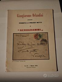 Aerogrammi di G. Orlandini.