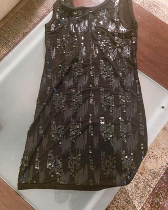 vestito da donna con pallettes