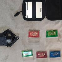 Game Boy Advance SP + 5 Giochi Pokémon Originali
