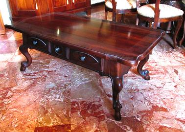 tavolino basso barocco