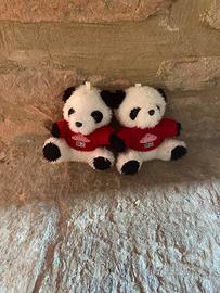 peluche pupazzo piccoli orsacchiotti 2x panda