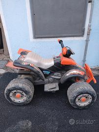 quad elettrico peg Perego Corral t Rex 12V 