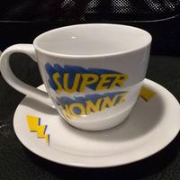 Tazza dono per i nonni con piattino NUOVA