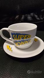 Tazza dono per i nonni con piattino NUOVA