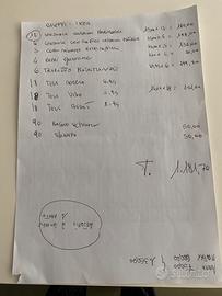 Biancheria per tre camere da letto,e teli per 3 ba