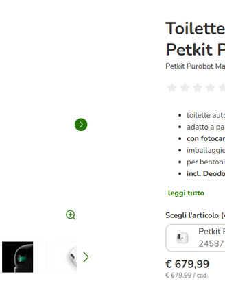PETKIT PROMAX LETTIERA AUTOPULENTE E CONNESSA