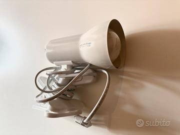 Lampada Bianca con pinza