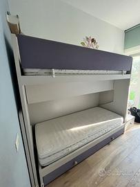 Letto a castello SLOT NIDI BATTISTELLA