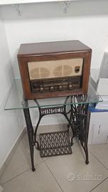 Radiofonografo d'epoca Radiomarelli con giradischi