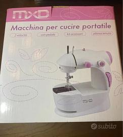 Macchina da cucire portatile MXD 2 velocità