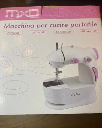 Macchina da cucire portatile MXD 2 velocità