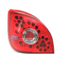 FANALI PER FORD FIESTA MK4 96-02 LED ROSSO CROMATO