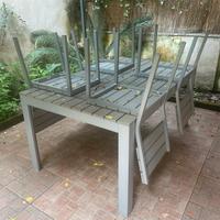 Tavolo per giardino / terrazzo 4 sedie