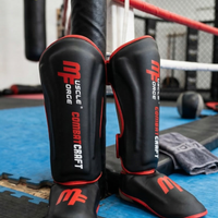 Paratibie (XL) Nero/Rosso