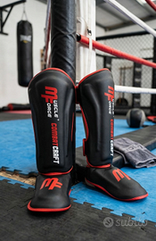 Paratibie (XL) Nero/Rosso