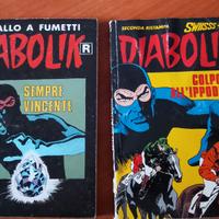 Diabolik. Nathan never. Dylan dog...