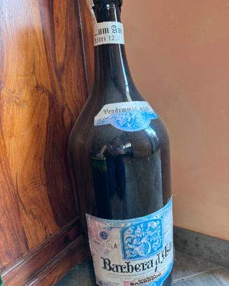 Bottiglia da collezione barbera