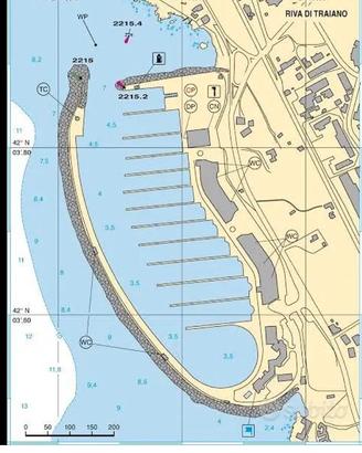 Posto barca 15 mt riva di traiano