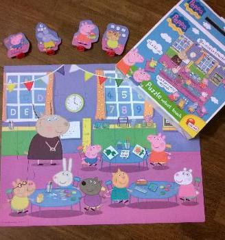 Puzzle A scuola con Peppa Pig