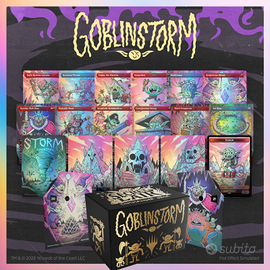 SL Goblin Storm Commander Deck + Upgrade Magic mtg