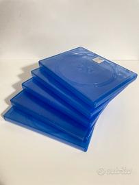 Custodie Blu-ray PS4/PS5 - Set 5 Pezzi
