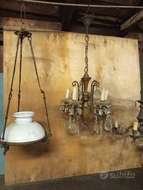 Lampadari vintage e ricambi