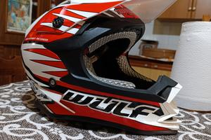 casco da cross woulf 