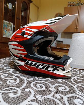 casco da cross woulf 