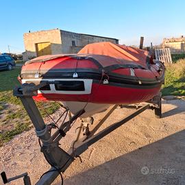 Gommone Lomac Ok 350 fuoribordo