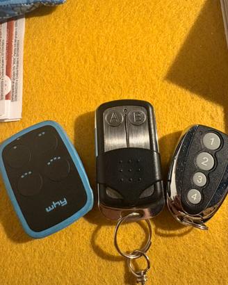 Telecomandi per cancelli automatici