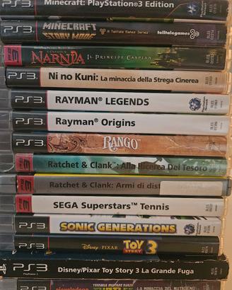 collezione giochi bimbi ps3 originali parte 2