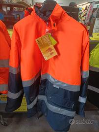 Giaccone Flavia alta visibilità arancione