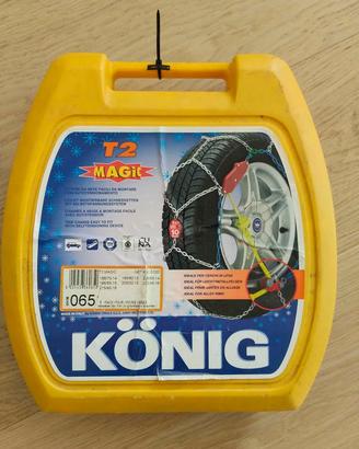 Catene da neve Konig T2 magic nuove