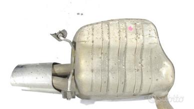 Marmitta silenziatore Mercedes Classe C w204
