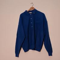 Maglia Blu Pura Lana