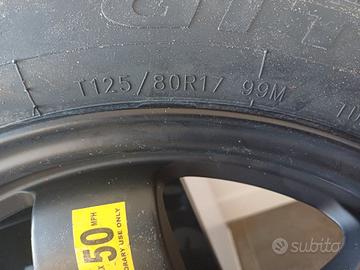 ruotino auto di scorta nuovo mai usato 12T5/80R17
