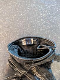 Guanti moto Triumph in pelle, taglia XL