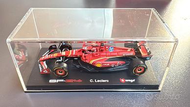 Ferrari SF 24 1:43 Burago C.Leclerc Monaco 