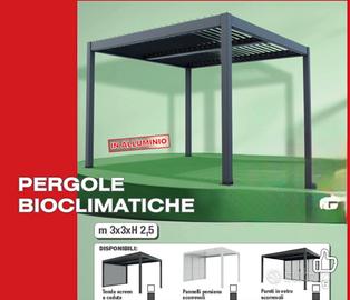 Pergola bioclimatica