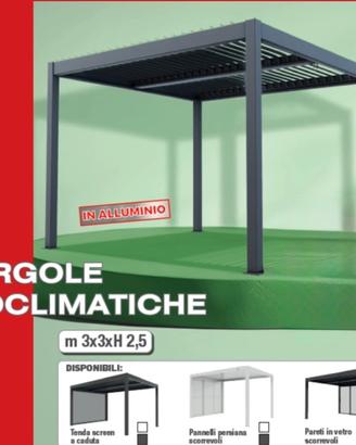 Pergola bioclimatica