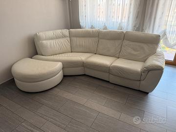 Divano in VERA pelle