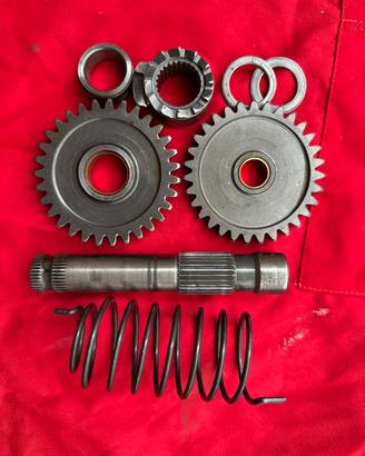 Messa in moto ingranaggi aprilia rx tuareg 125