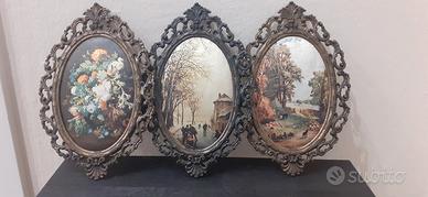TRITTICO QUADRETTI DECORATIVI